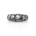 Load image into Gallery viewer, Gothic Skulls Band - Engravable