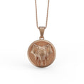 Load image into Gallery viewer, Gold Elephant Pendant - Engravable - Angelios Jewelry