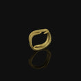 Load image into Gallery viewer, Octopus Gill Band Gold Finish