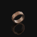 Load image into Gallery viewer, Sci-Fi Band Rose Gold Finish