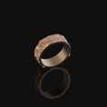 Load image into Gallery viewer, Spring Blossoms Band Rose Gold Finish