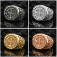 Load image into Gallery viewer, Saint Benedict Ring