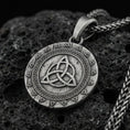 Load image into Gallery viewer, Goddess Freya Medallion Pendant