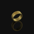 Load image into Gallery viewer, Tree of Life Band - Engravable Gold Finish