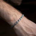 Load image into Gallery viewer, Silver Ankh & Scarab Bracelet