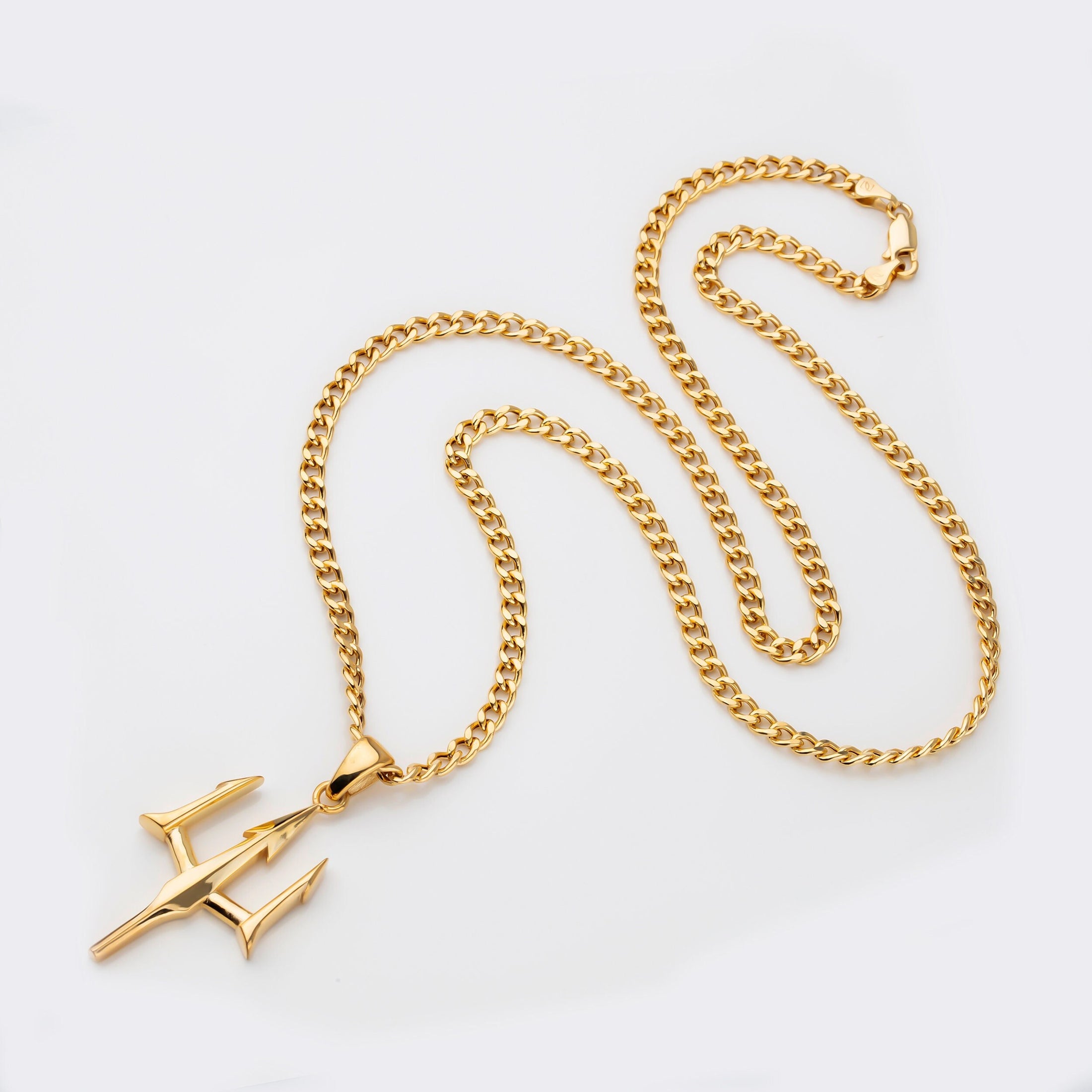 Gold Poseidon's Trident