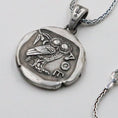Bild in Galerie-Betrachter laden, Silver Athena Coin Ring, Roman Goddess Minerva, Ancient Greek Coin, Greek Mythology, Athena, Greek Jewelry, Athena Necklace, Birthday Gift