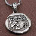 Bild in Galerie-Betrachter laden, Silver Athena Coin Ring, Roman Goddess Minerva, Ancient Greek Coin, Greek Mythology, Athena, Greek Jewelry, Athena Necklace, Birthday Gift