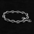 Load image into Gallery viewer, Silver Viking Anchor Bracelet