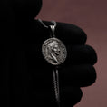 Bild in Galerie-Betrachter laden, Ancient Roman Emperor's Tiberius Medallion, Coin Pendant, Symbol, Exquisite Author's Jewelry Roman Coin Necklace, Historical Jewelry