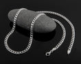 Load image into Gallery viewer, Sterling Silver Cuban Link Chain – 7.2mm, 5.75mm, 3.8mm Gourmet Curb Necklace, Unisex Chain for Men & Women