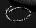 Load image into Gallery viewer, Silver Cuban Bracelet