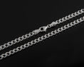 Load image into Gallery viewer, Sterling Silver Cuban Link Chain – 7.2mm, 5.75mm, 3.8mm Gourmet Curb Necklace, Unisex Chain for Men & Women