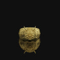 Load image into Gallery viewer, Oni Mask Ring, Demon Ring, Hannya Mask Ring, Biker Ring, Japanese, Devil Ring, Samurai Ring, Oni Mask, Japanese Samurai, Samurai Mask Ring