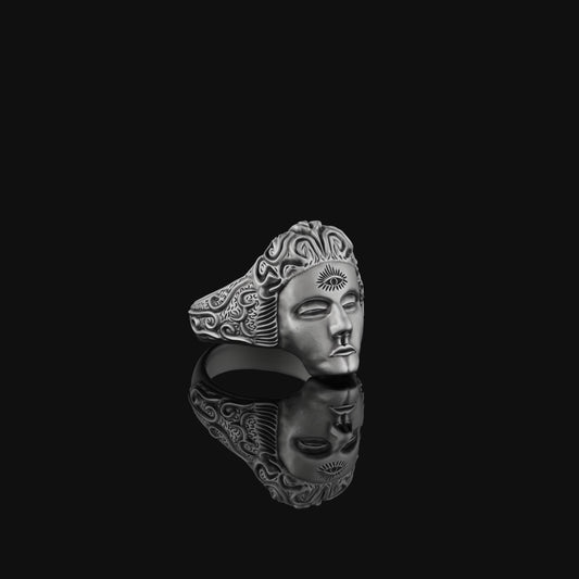 Third Eye Ring, Evil Eye Ring, Evil Eye Jewelry, Illuminati Ring, Masonic Ring, Freemason Ring, All Seeing Eye Ring, Masonic