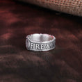 Load image into Gallery viewer, Targaryen Ring, Dragon House Band, Fire and Blood Jewelry, Dragon Scale Band, Epic Saga Accessory, House Of The Dragon