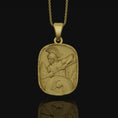Load image into Gallery viewer, Ancient Rome, Warrior Necklace, Spartan Pendant, Julius Caesar, Honor Token, Roman Jewelry, Gift for him, Strength Symbol