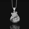 Load image into Gallery viewer, Cute Panda Necklace, Bamboo Charm, Gift for Him, Christmas Gift, Birthday Gift, Animal Pendant, Nature Lover, Wildlife Accessory