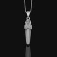 Bild in Galerie-Betrachter laden, King Tutankhamun Necklace, Ancient Egypt, Pharaoh Egyptian, Mummy Charm, Unisex Gift, Pharaoh Pendant, Egyptian Art, Mystical Accessory