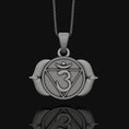 Bild in Galerie-Betrachter laden, Third Eye Chakra Necklace, Chakras, Meditation, Reiki, Spiritual Gift, Metaphysical, Gift For Her, Handmade Jewelry Oxidized Finish