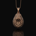 Load image into Gallery viewer, Morse Necklace, Walrus Charm, Arctic Jewelry, Marine Pendant, Sea Mammal, Oceanic, Nautical Gift, Animal Jewelry, Walrus Jewelry Rose Gold Finish