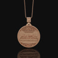 Load image into Gallery viewer, Last Supper Medallion - Sacred Biblical Pendant, Religious Christian Medal, Holy Supper Charm, Spiritual Faithful Jewelry