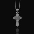 Bild in Galerie-Betrachter laden, Unique Serpent Cross Necklace - Mystical Snake-Embellished Christian Cross, Symbolic Spiritual Jewelry