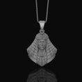 Bild in Galerie-Betrachter laden, Silver Tutankhamun Pendant - Ancient Egyptian Pharaoh Necklace, Historical Jewelry Gift, Cultural Accessory