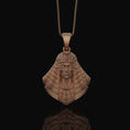 Bild in Galerie-Betrachter laden, Silver Tutankhamun Pendant - Ancient Egyptian Pharaoh Necklace, Historical Jewelry Gift, Cultural Accessory