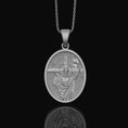 Bild in Galerie-Betrachter laden, Silver Jesus Crucifixion Necklace - Christian Cross Pendant, Religious Savior Jewelry, Faith Gift