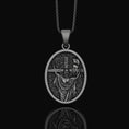 Bild in Galerie-Betrachter laden, Silver Jesus Crucifixion Necklace - Christian Cross Pendant, Religious Savior Jewelry, Faith Gift