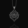 Load image into Gallery viewer, Silver Tarantula Pendant - Arachnid Charm, Spider Lover Jewelry, Unique Tarantula Necklace, Gift Idea