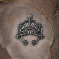 Bild in Galerie-Betrachter laden, Silver Selûne Priest Charm - Baldur's Gate 3 Pendant, Dungeons & Dragons Deity Necklace, Our Lady of Silver Jewelry, Gamer Gift
