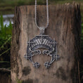 Bild in Galerie-Betrachter laden, Silver Selûne Priest Charm - Baldur's Gate 3 Pendant, Dungeons & Dragons Deity Necklace, Our Lady of Silver Jewelry, Gamer Gift
