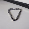Load image into Gallery viewer, Men's Silver Chain Bracelet - Stylish Masculine Jewelry, Elegant Accessory, Perfect Gift for Him