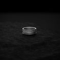 Load image into Gallery viewer, Silver Last Supper Band Ring - Christian Jewelry, Jesus Christ Wedding Ring, Faith-Inspired Religious Accessory for Him & Her