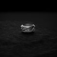 Bild in Galerie-Betrachter laden, Silver Roots Wedding Band Ring - Nature-Inspired Jewelry, Unique Symbol of Growth and Connection, Unisex Ring for Him & Her