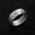 Load image into Gallery viewer, Silver Last Supper Band Ring - Christian Jewelry, Jesus Christ Wedding Ring, Faith-Inspired Religious Accessory for Him & Her