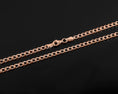 Load image into Gallery viewer, Rose gold Cuban link chain