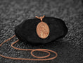Bild in Galerie-Betrachter laden, Rose gold-plated saint pendant, warm and elegant tone.