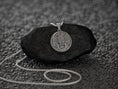 Bild in Galerie-Betrachter laden, Christian pendant with Latin phrase, elegant and symbolic.