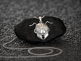 Load image into Gallery viewer, 925 Sterling Silver Bee Head Pendant – Detailed Insect Necklace, Nature Lover Jewelry, Honeybee Charm, Gift for Her or Him