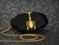 Load image into Gallery viewer, 925 Sterling Silver Armored Scorpion Necklace – Bold Scorpio Pendant, Gothic Zodiac Jewelry, Power Animal Gift for Him or Her