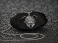 Load image into Gallery viewer, 925 Sterling Silver Bee Head Pendant – Detailed Insect Necklace, Nature Lover Jewelry, Honeybee Charm, Gift for Her or Him