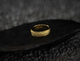 Load image into Gallery viewer, 14K gold plated bark texture comfort-fit ring
