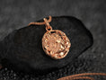 Load image into Gallery viewer, Rose gold lion necklace gift for leaders,