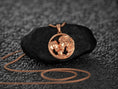 Load image into Gallery viewer, Rose gold lioness and lion couple charm,