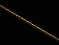Load image into Gallery viewer, Gold plated thin Christian link chain,