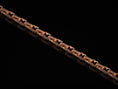 Load image into Gallery viewer, Rose gold plated version of the twisted rope chain