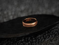 Load image into Gallery viewer, Rose gold braided design ring for couples or anniversaries